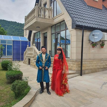 Viva Hotel Gabala With Outdoor Pool ,Sauna And Waterfall Kebele Dış mekan fotoğraf
